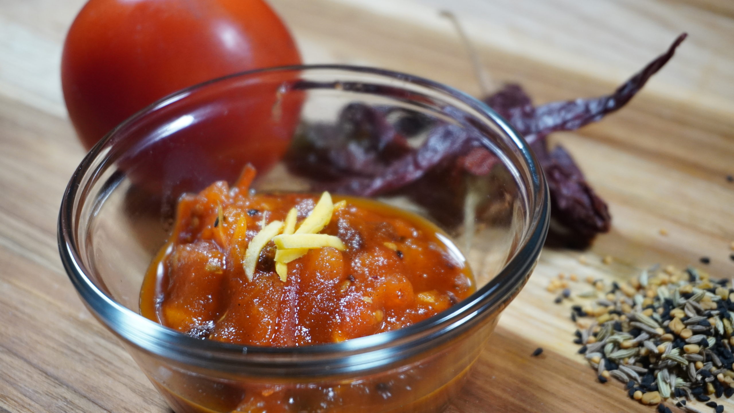 BENGALI SWEET TOMATO CHUTNEY